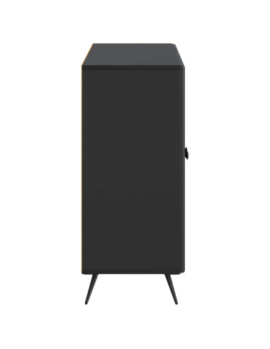Credenza Nero 89 x 34,5 x 80 cm Legno ingegnerizzato