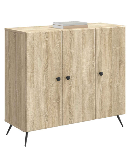 Credenza Rovere Sonoma 89 x 34,5 x 80 cm Legno ingegnerizzato