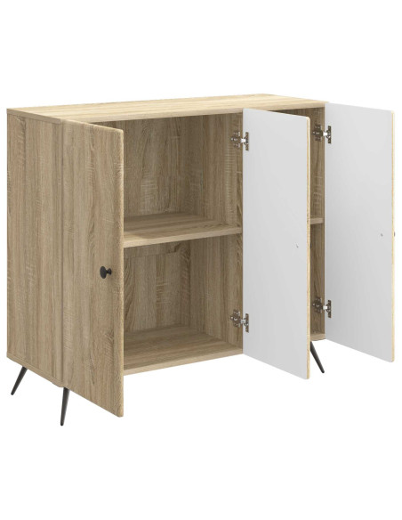 Credenza Rovere Sonoma 89 x 34,5 x 80 cm Legno ingegnerizzato