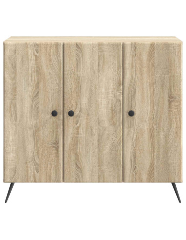Credenza Rovere Sonoma 89 x 34,5 x 80 cm Legno ingegnerizzato