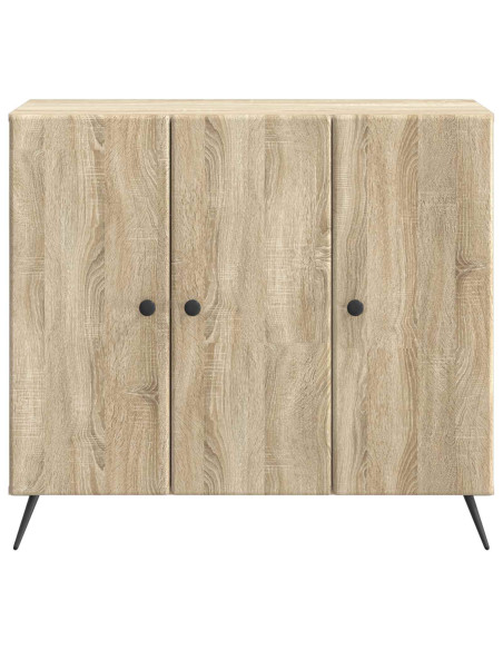 Credenza Rovere Sonoma 89 x 34,5 x 80 cm Legno ingegnerizzato
