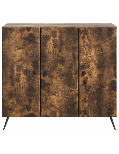 Credenza Rovere Fumo 89 x 34,5 x 80 cm Legno ingegnerizzato
