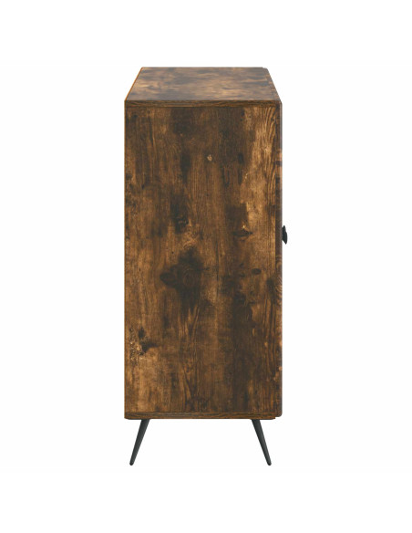 Credenza Rovere Fumo 89 x 34,5 x 80 cm Legno ingegnerizzato