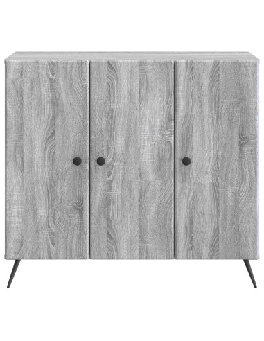 Credenza Grigio Sonoma 89 x 34,5 x 80 cm Legno ingegnerizzato