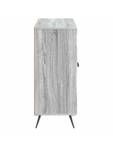 Credenza Grigio Sonoma 89 x 34,5 x 80 cm Legno ingegnerizzato