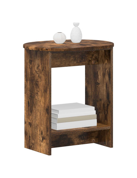 Tavolo laterale Quercia Affumicata 50 x 39,5 x 55 cm