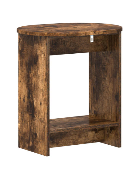 Tavolo laterale Quercia Affumicata 50 x 39,5 x 55 cm