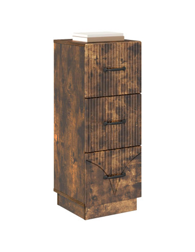 Mobile con Cassetti Rovere Fumo 33 x 34,5 x 87 cm