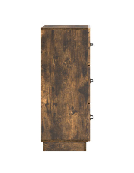 Mobile con Cassetti Rovere Fumo 33 x 34,5 x 87 cm