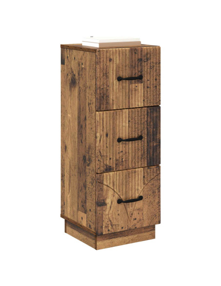 Mobile con Cassetti Legno antico 33 x 34,5 x 87 cm