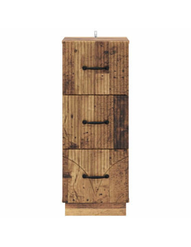 Mobile con Cassetti Legno antico 33 x 34,5 x 87 cm