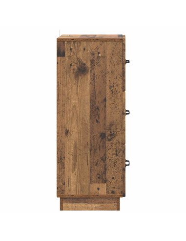 Mobile con Cassetti Legno antico 33 x 34,5 x 87 cm
