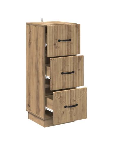 Mobile con Cassetti Rovere Artigianale 33 x 34,5 x 87 cm