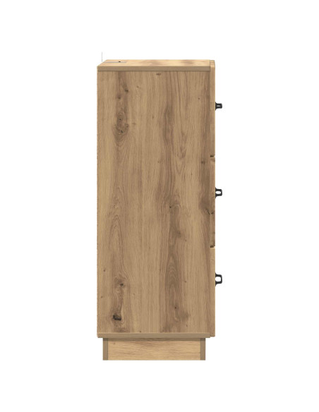 Mobile con Cassetti Rovere Artigianale 33 x 34,5 x 87 cm