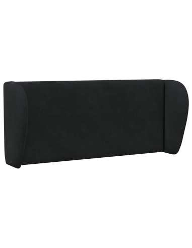 Orecchia della Testata Nero 40 x 23 x 6 cm Velluto