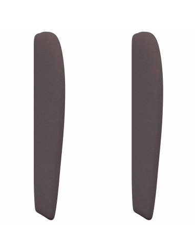 Orecchia della Testata Marrone 80 x 23 x 6 cm Tessuto