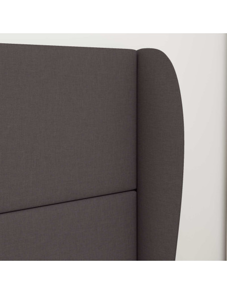 Orecchia della Testata Marrone 80 x 23 x 6 cm Tessuto