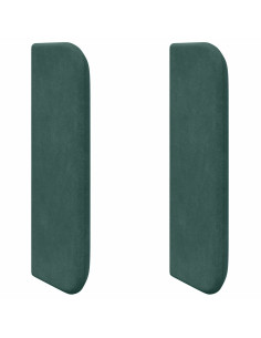 Orecchia della Testata Verde 40,5 x 40,5 x 4 cm Velluto 2