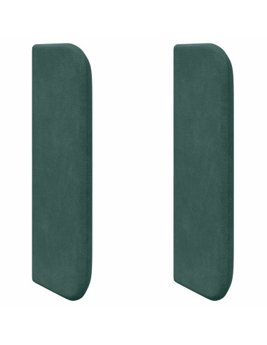 Orecchia della Testata Verde 40,5 x 40,5 x 4 cm Velluto