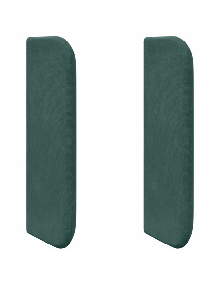 Orecchia della Testata Verde 40,5 x 40,5 x 4 cm Velluto