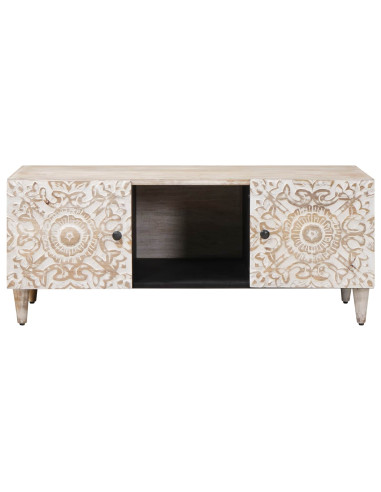 Tavolino da salotto Bianco 100 x 54 x 40 cm