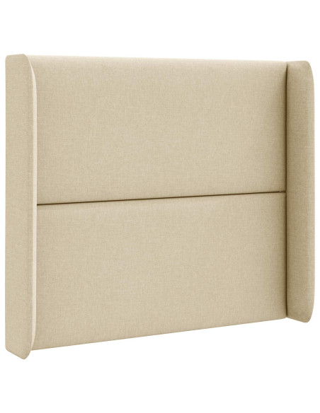 Orecchia della Testata Crema 80 x 16 x 4 cm Tessuto