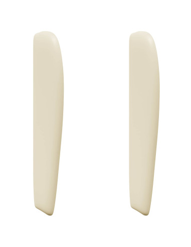 Orecchia della Testata Crema 80 x 23 x 6 cm PVC