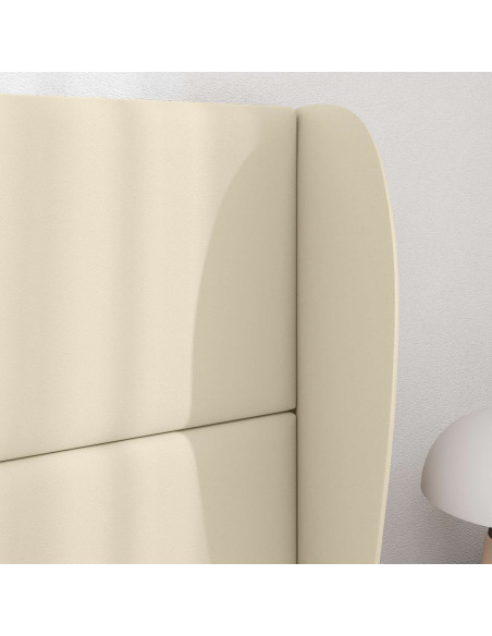 Orecchia della Testata Crema 80 x 23 x 6 cm PVC