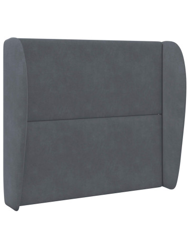Orecchia della Testata Grigio Sfumato 80 x 23 x 6 cm Velluto