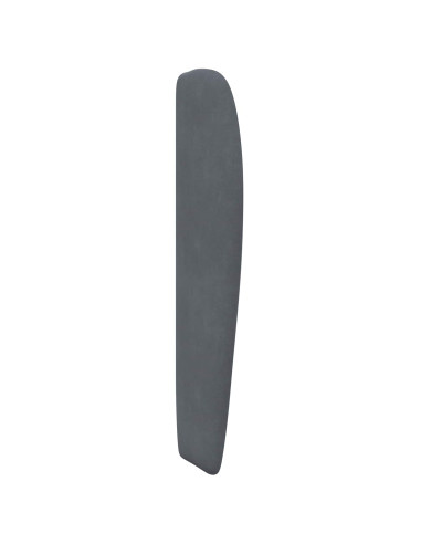 Orecchia della Testata Grigio Sfumato 80 x 23 x 6 cm Velluto