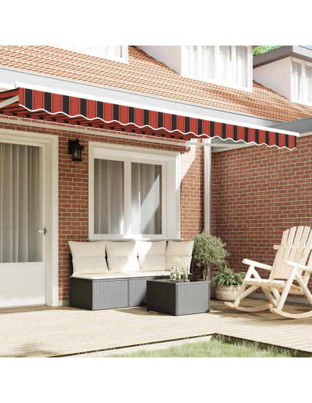 Tenda a Braccio Multicolore 380 x 20 cm Tela