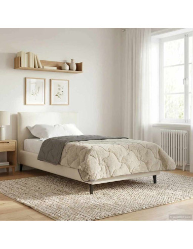 Duvet Invernale Trapuntato Grigio chiaro 135 x 200 cm