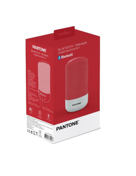 PANTONE WIRELESS SPEAKER 5W RED