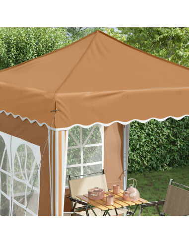 Tenda per feste a pop-up Beige 195 x 195 x 245 cm