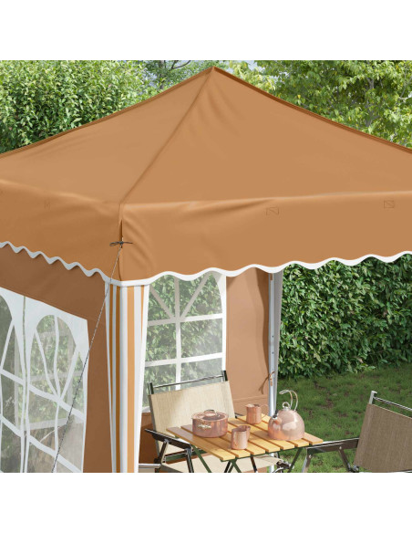 Tenda per feste a pop-up Beige 195 x 195 x 245 cm