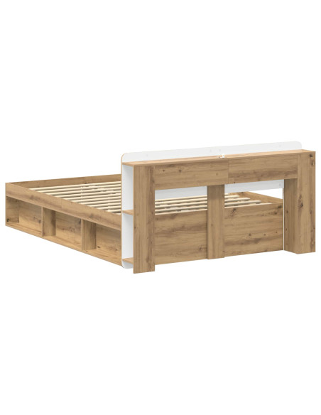 Telaio del letto con storage Rovere Artigianale 150 x 200 cm