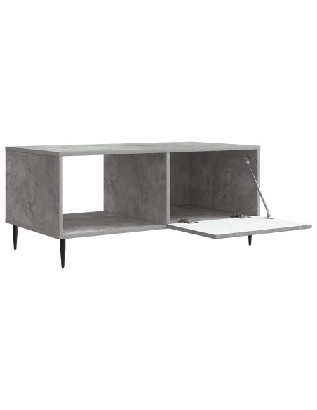 Tavolino da salotto Grigio Cemento 90 x 50 x 40 cm