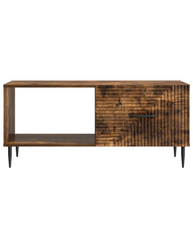 Tavolino da salotto Rovere Fumo 90 x 50 x 40 cm