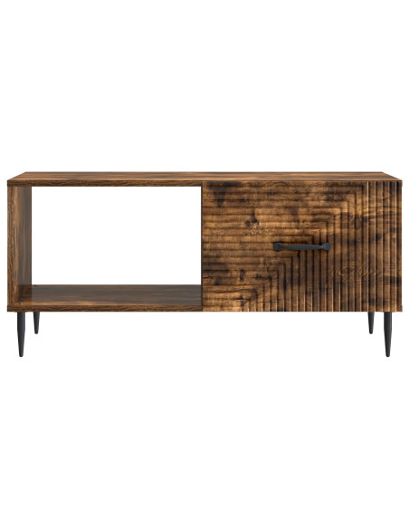 Tavolino da salotto Rovere Fumo 90 x 50 x 40 cm