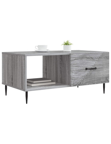 Tavolino da salotto Grigio Sonoma 90 x 50 x 40 cm