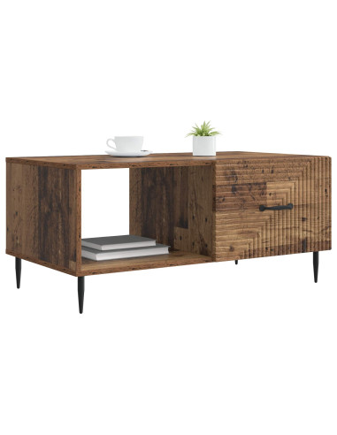 Tavolino da salotto Legno antico 90 x 50 x 40 cm