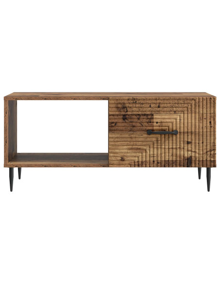 Tavolino da salotto Legno antico 90 x 50 x 40 cm