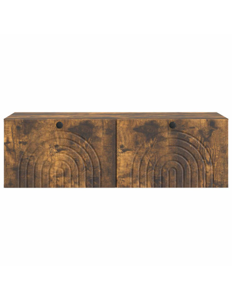 Mobile Porta TV da Muro Rovere Fumo 99 x 41 x 30 cm