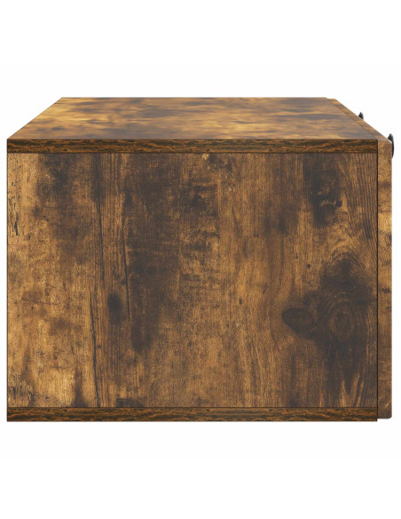 Mobile Porta TV da Muro Rovere Fumo 99 x 41 x 30 cm