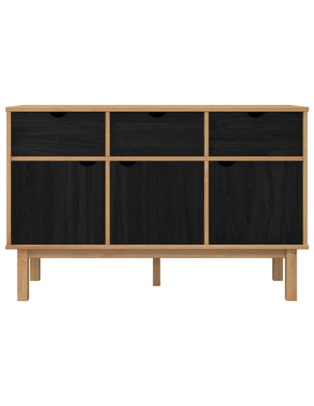 Credenza OTTA Marrone e Nero 114 x 43 x 73,5 cm