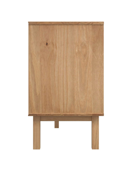 Credenza OTTA Marrone e Nero 114 x 43 x 73,5 cm