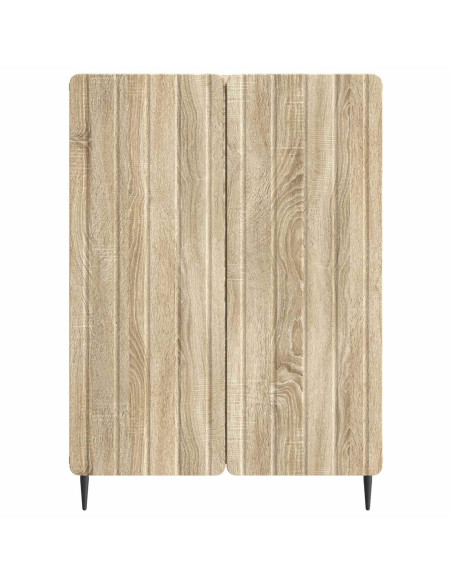 Credenza Rovere Sonoma 66 x 34,5 x 92 cm Legno ingegnerizzato