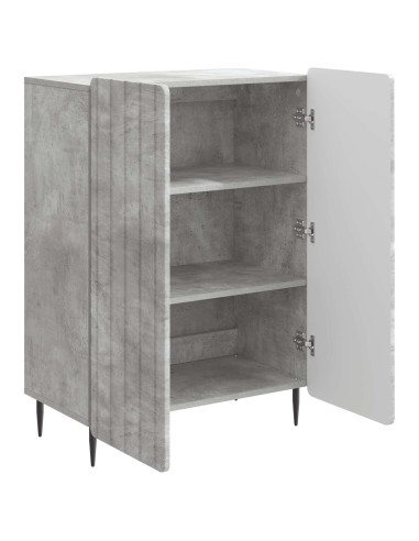 Credenza Grigio Cemento 66 x 34,5 x 92 cm Legno ingegnerizzato