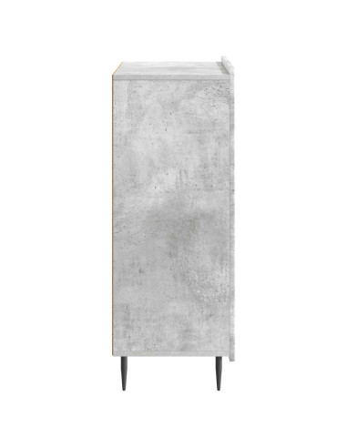 Credenza Grigio Cemento 66 x 34,5 x 92 cm Legno ingegnerizzato