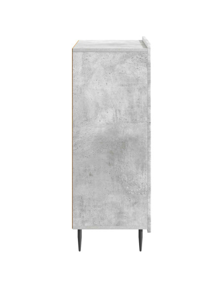 Credenza Grigio Cemento 66 x 34,5 x 92 cm Legno ingegnerizzato